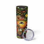 NAIDOC Week 2025 Panthers Rugby Skinny Tumbler Aboriginal Dot Painting