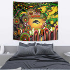 NAIDOC Week 2025 Panthers Rugby Tapestry Aboriginal Dot Painting