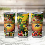 NAIDOC Week 2025 Panthers Rugby Tumbler Cup Aboriginal Dot Painting