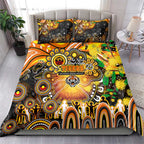 NAIDOC Week 2025 Tigers Rugby Bedding Set Aboriginal Dot Painting