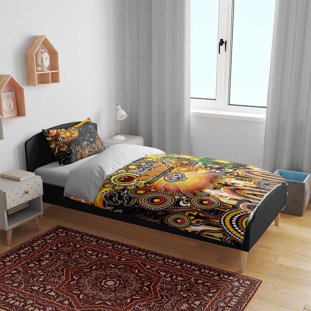 NAIDOC Week 2025 Tigers Rugby Bedding Set Aboriginal Dot Painting