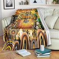 NAIDOC Week 2025 Tigers Rugby Blanket Aboriginal Dot Painting