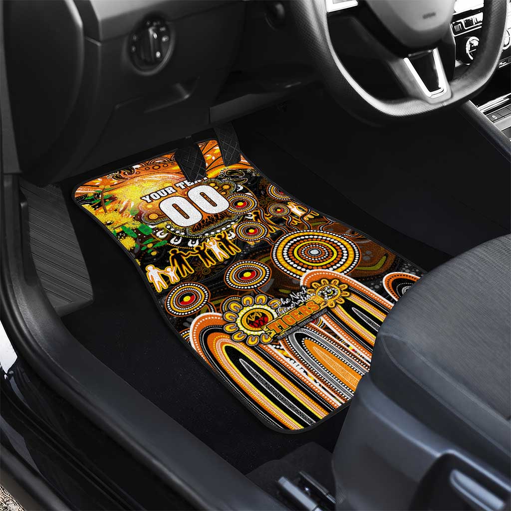 NAIDOC Week 2025 Tigers Rugby Car Mats Aboriginal Dot Painting