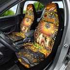 NAIDOC Week 2025 Tigers Rugby Car Seat Cover Aboriginal Dot Painting