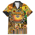 Personalised NAIDOC Week 2025 Tigers Rugby Family Matching Mermaid Dress and Hawaiian Shirt Aboriginal Dot Painting