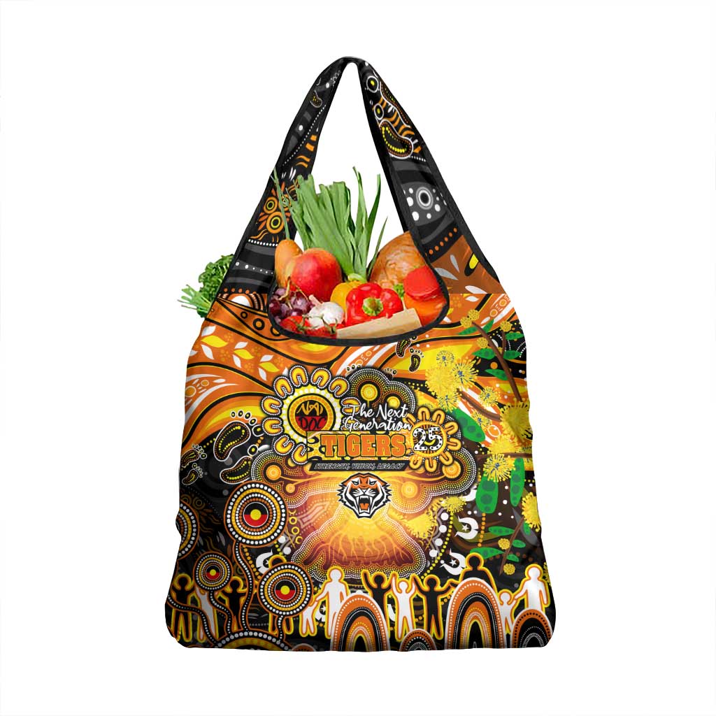 NAIDOC Week 2025 Tigers Rugby Grocery Bag Aboriginal Dot Painting