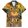 Personalised NAIDOC Week 2025 Tigers Rugby Hawaiian Shirt Aboriginal Dot Painting