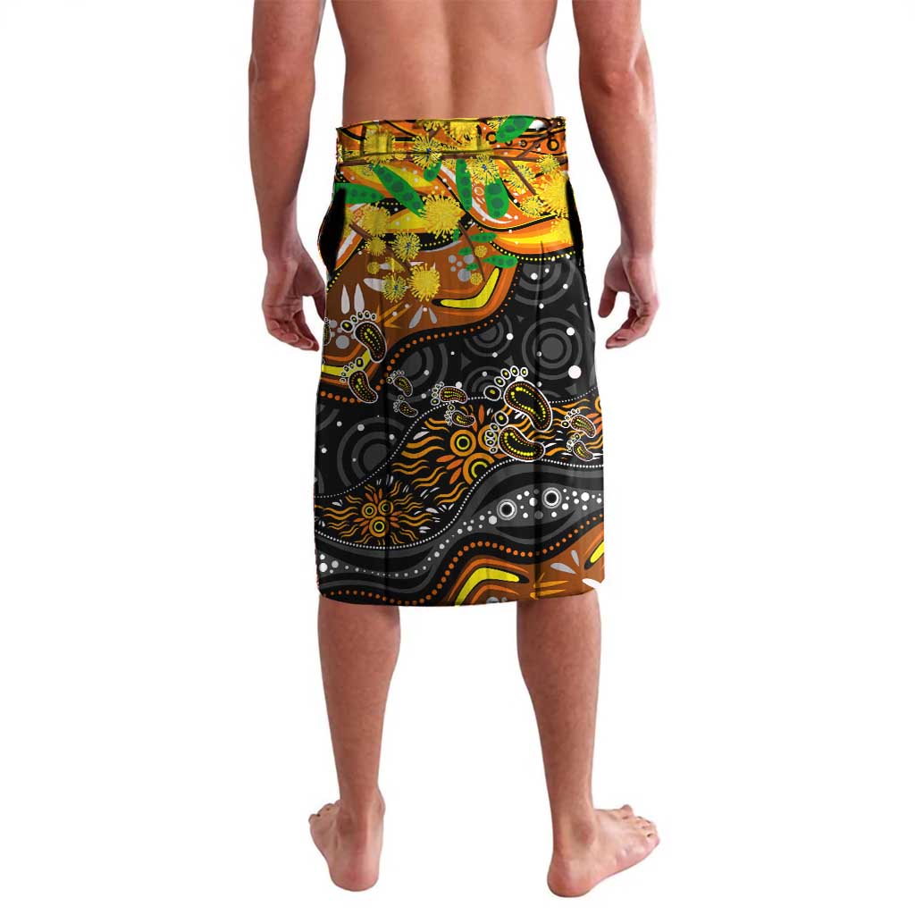 Personalised NAIDOC Week 2025 Tigers Rugby Lavalava Aboriginal Dot Painting