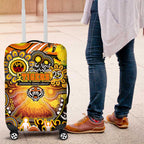 NAIDOC Week 2025 Tigers Rugby Luggage Cover Aboriginal Dot Painting