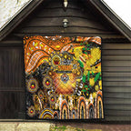 NAIDOC Week 2025 Tigers Rugby Quilt Aboriginal Dot Painting