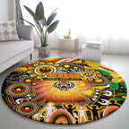 NAIDOC Week 2025 Tigers Rugby Round Carpet Aboriginal Dot Painting
