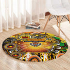 NAIDOC Week 2025 Tigers Rugby Round Carpet Aboriginal Dot Painting