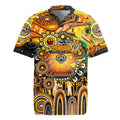 Personalised NAIDOC Week 2025 Tigers Rugby Rugby Jersey Aboriginal Dot Painting