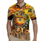 Personalised NAIDOC Week 2025 Tigers Rugby Rugby Jersey Aboriginal Dot Painting