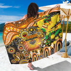 NAIDOC Week 2025 Tigers Rugby Sarong Aboriginal Dot Painting