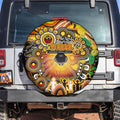 NAIDOC Week 2025 Tigers Rugby Spare Tire Cover Aboriginal Dot Painting