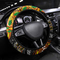 NAIDOC Week 2025 Tigers Rugby Steering Wheel Cover Aboriginal Dot Painting