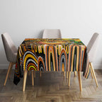 NAIDOC Week 2025 Tigers Rugby Tablecloth Aboriginal Dot Painting