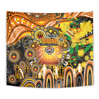 NAIDOC Week 2025 Tigers Rugby Tapestry Aboriginal Dot Painting