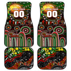 NAIDOC Week 2025 Rabbitohs Rugby Car Mats Aboriginal Dot Painting