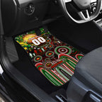 NAIDOC Week 2025 Rabbitohs Rugby Car Mats Aboriginal Dot Painting
