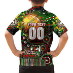 Personalised NAIDOC Week 2025 Rabbitohs Rugby Hawaiian Shirt Aboriginal Dot Painting