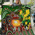 NAIDOC Week 2025 Rabbitohs Rugby Quilt Aboriginal Dot Painting