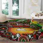 NAIDOC Week 2025 Rabbitohs Rugby Round Carpet Aboriginal Dot Painting