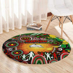 NAIDOC Week 2025 Rabbitohs Rugby Round Carpet Aboriginal Dot Painting