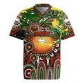 Personalised NAIDOC Week 2025 Rabbitohs Rugby Rugby Jersey Aboriginal Dot Painting