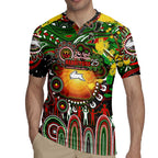 Personalised NAIDOC Week 2025 Rabbitohs Rugby Rugby Jersey Aboriginal Dot Painting