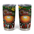 NAIDOC Week 2025 Rabbitohs Rugby Tumbler Cup Aboriginal Dot Painting