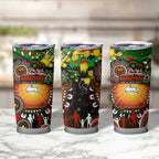 NAIDOC Week 2025 Rabbitohs Rugby Tumbler Cup Aboriginal Dot Painting