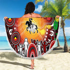 NAIDOC Week 2025 Dragons Rugby Beach Blanket Aboriginal Dot Painting