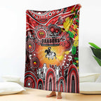NAIDOC Week 2025 Dragons Rugby Blanket Aboriginal Dot Painting