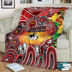 NAIDOC Week 2025 Dragons Rugby Blanket Aboriginal Dot Painting