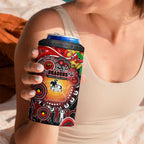 NAIDOC Week 2025 Dragons Rugby 4 in 1 Can Cooler Tumbler Aboriginal Dot Painting