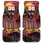 NAIDOC Week 2025 Dragons Rugby Car Mats Aboriginal Dot Painting