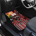 NAIDOC Week 2025 Dragons Rugby Car Mats Aboriginal Dot Painting