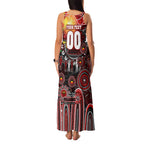 Personalised NAIDOC Week 2025 Dragons Rugby Family Matching Tank Maxi Dress and Hawaiian Shirt Aboriginal Dot Painting