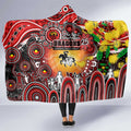 NAIDOC Week 2025 Dragons Rugby Hooded Blanket Aboriginal Dot Painting