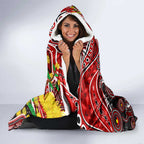 NAIDOC Week 2025 Dragons Rugby Hooded Blanket Aboriginal Dot Painting