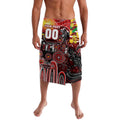 Personalised NAIDOC Week 2025 Dragons Rugby Lavalava Aboriginal Dot Painting