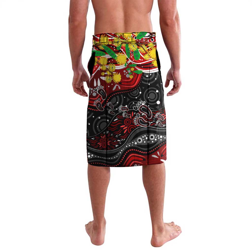 Personalised NAIDOC Week 2025 Dragons Rugby Lavalava Aboriginal Dot Painting