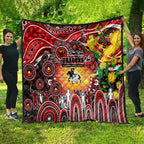 NAIDOC Week 2025 Dragons Rugby Quilt Aboriginal Dot Painting
