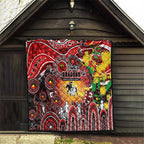 NAIDOC Week 2025 Dragons Rugby Quilt Aboriginal Dot Painting