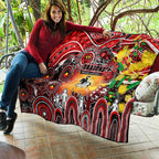 NAIDOC Week 2025 Dragons Rugby Quilt Aboriginal Dot Painting