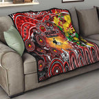 NAIDOC Week 2025 Dragons Rugby Quilt Aboriginal Dot Painting