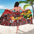 NAIDOC Week 2025 Dragons Rugby Sarong Aboriginal Dot Painting