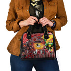 NAIDOC Week 2025 Dragons Rugby Shoulder Handbag Aboriginal Dot Painting